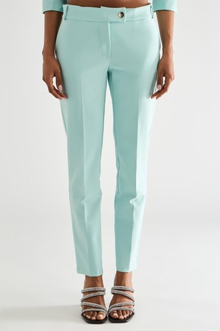 Pantalon skinny - Vert d'eau