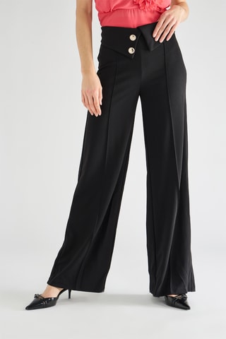 Pantalon wide legs - Noir