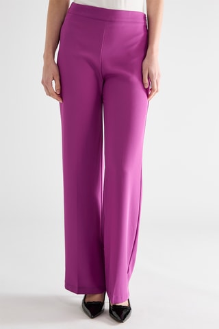 Pantalon wide legs - Violet