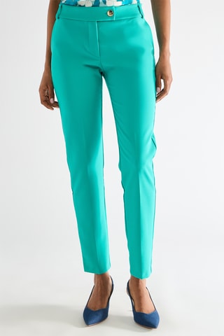 Pantalon skinny - Vert