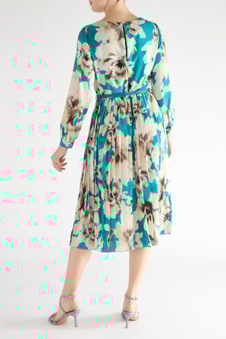 Robe plissée - Vert