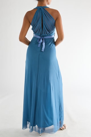 Robe longue - Bleu