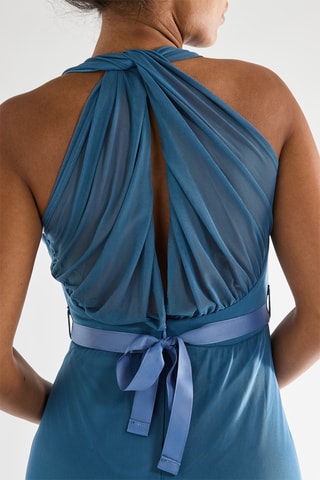 Robe longue - Bleu