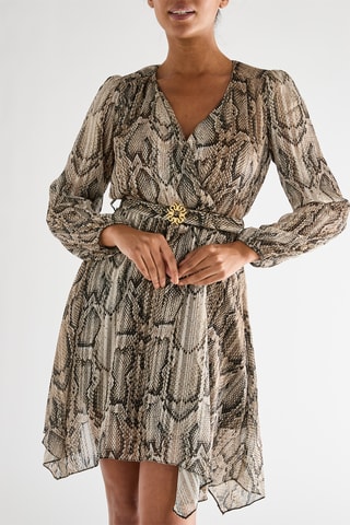Robe patineuse - Beige