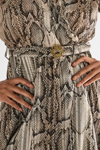 Robe patineuse - Beige