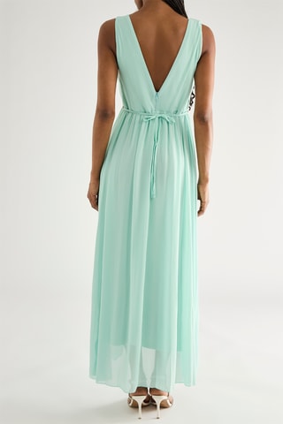 Robe longue - Vert d'eau