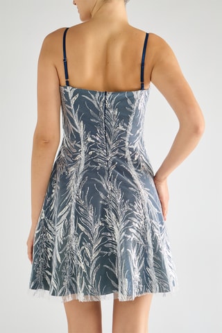 Robe patineuse - Bleu marine