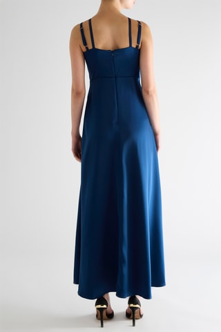 Robe longue - Bleu marine