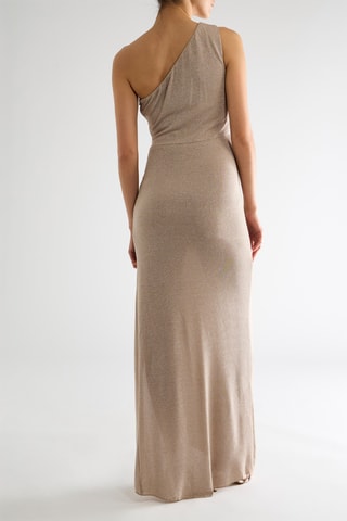 Robe asymétrique - Doré