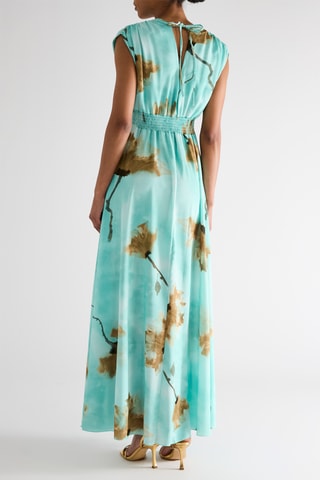 Robe longue - Vert d'eau