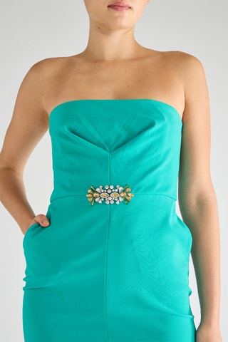 Robe bustier - Vert
