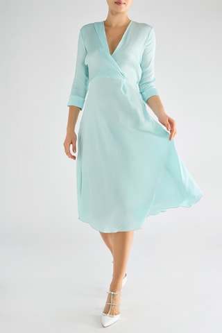 Robe midi - Vert d'eau