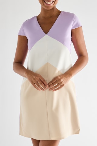 Robe droite - Violet