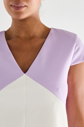 Robe droite - Violet