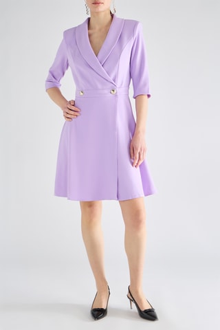 Robe portefeuille - Violet