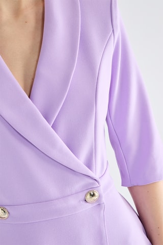 Robe portefeuille - Violet