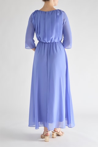 Robe longue - Bleu