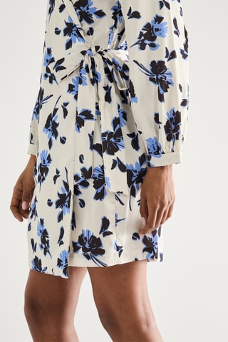 Robe portefeuille - Blanc