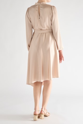 Robe asymétrique - Beige