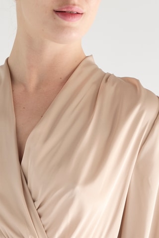 Robe asymétrique - Beige