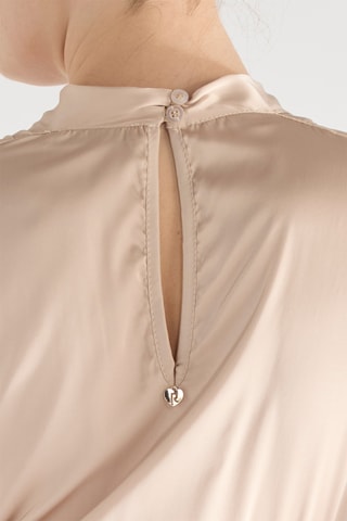 Robe asymétrique - Beige
