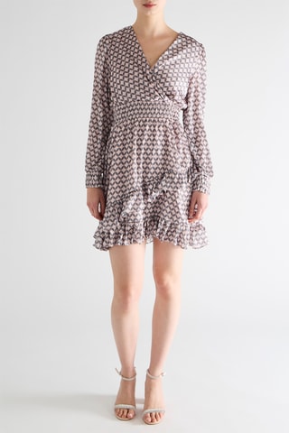 Robe portefeuille - Gris