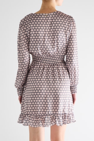 Robe portefeuille - Gris