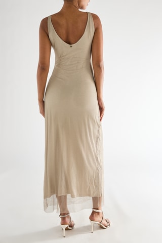Robe longue - Beige