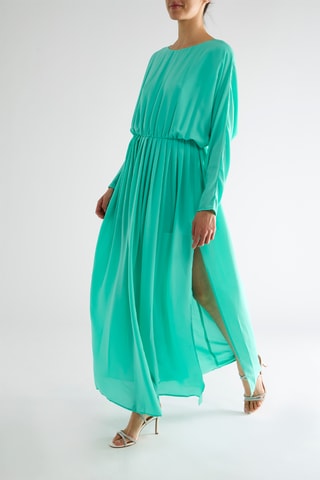 Robe longue - Vert d'eau
