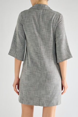 Robe droite - Gris