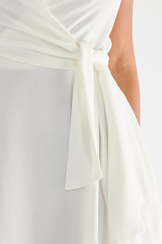 Robe portefeuille - Blanc