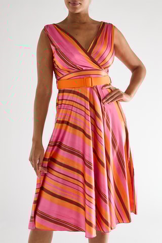 Robe patineuse - Fuchsia