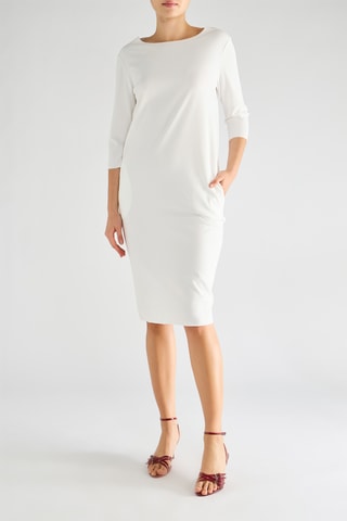 Robe droite - Blanc