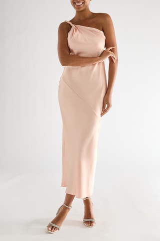 Robe asymétrique - Rose