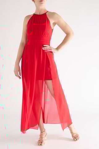 Robe longue - Rouge