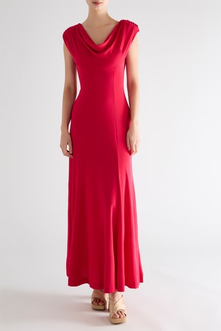Robe longue - Rouge