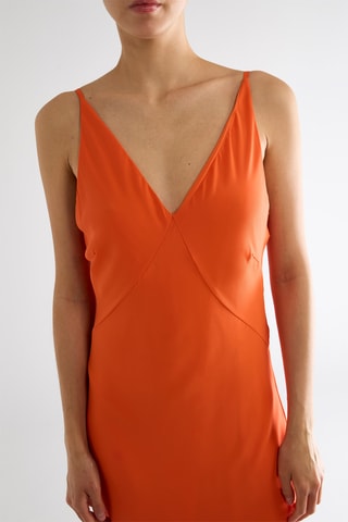 Robe longue - Orange