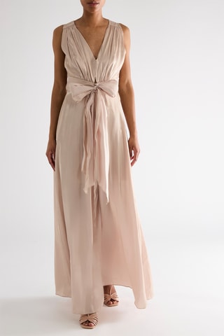 Robe longue - Beige