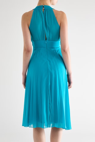Robe plissée - Turquoise