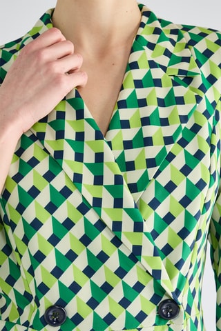 Robe portefeuille - Vert
