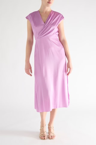 Robe midi - Mauve