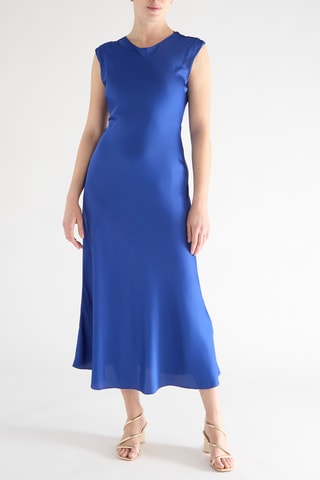 Robe longue - Bleu