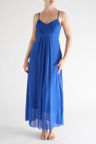 Robe longue - Bleu