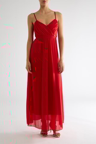 Robe longue - Rouge