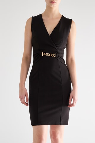 Robe fourreau - Noir