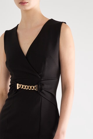 Robe fourreau - Noir