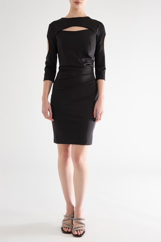 Robe fourreau - Noir