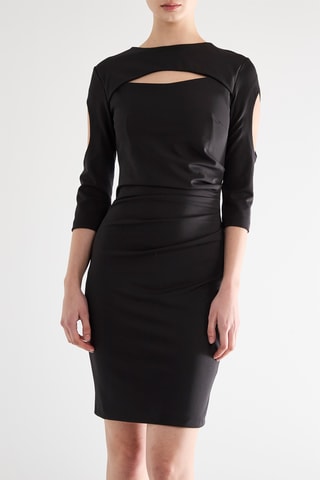 Robe fourreau - Noir