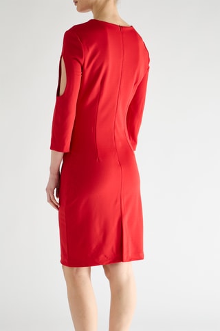 Robe fourreau - Rouge