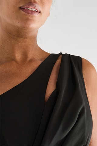 Robe asymétrique - Noir